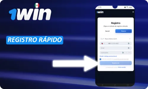 Registro 1Win México